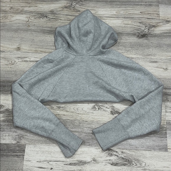 Wild Fable Light Gray Hooded Sweatshirt - Picture 3 of 3
